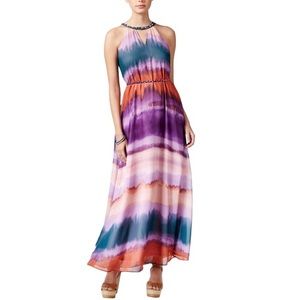 Jessica Simpson watercolor maxi dress